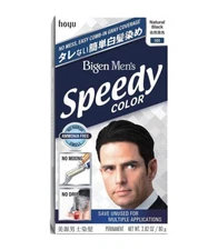 BIGEN Men's Speedy Color #101, Natural Black
