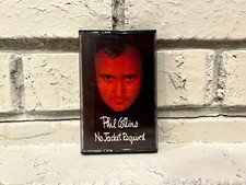 Phil Collins No Jacket Required Cassette, TESTED  WORKS 1985 Atlantic