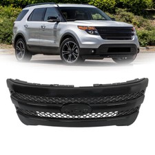 New Black Grill Front Upper Grille For Explorer Sport 2011-2015 Db5z8200ba New Black Grill Front Upper Grille For Explorer Sport 2011-2015 Db5z8200ba