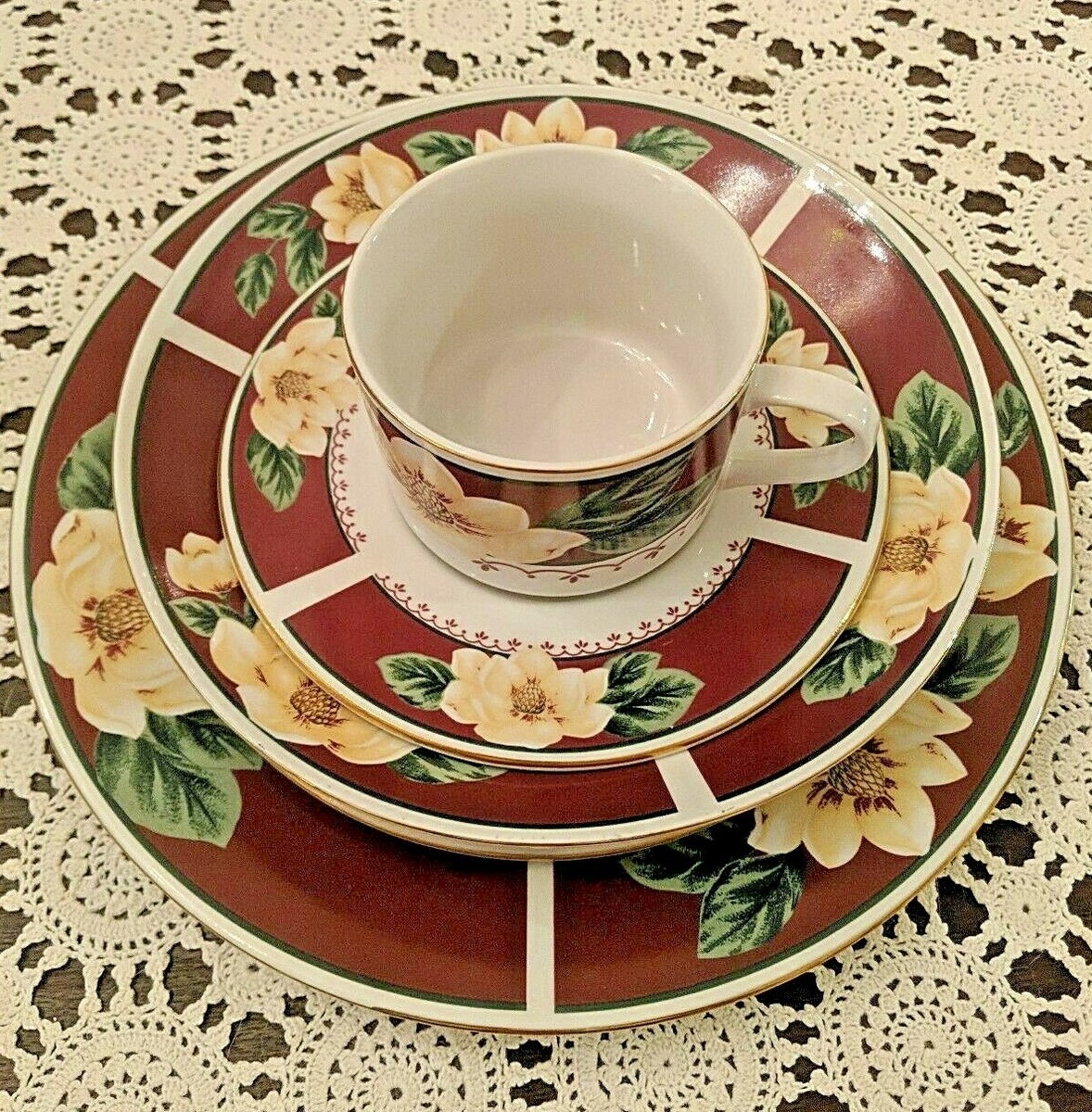 RETIRED Gibson SWEET MAGNOLIA Pattern One (1) Piece China