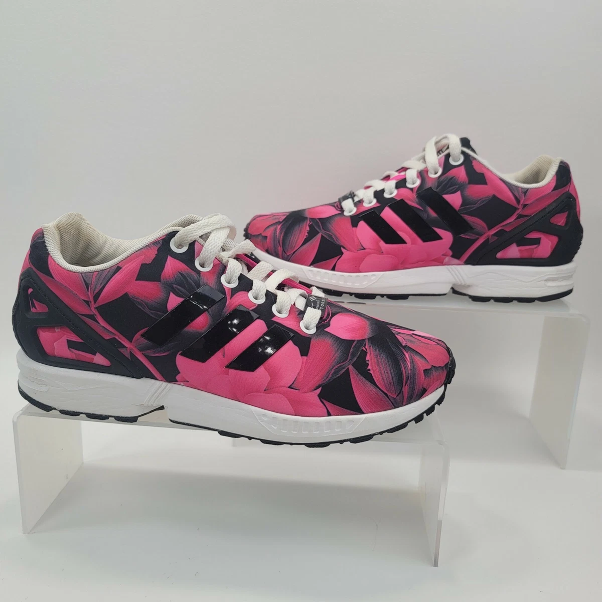 Adidas Originals ZX Flux Running Shoes Sneakers Floral BB3787 Women s Size 6.5