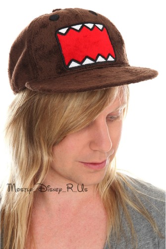 Plush Fur Domo Hat Baseball Hat Cap NEW 