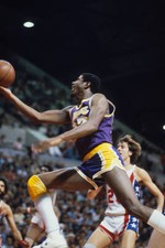 Los Angeles Lakers' Magic Johnson1980's Basketball photo