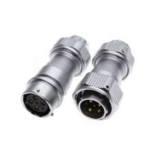 WEIPU 6Pin (4+2) Aviation Waterproof Connector,AC DC Industrial Plug WY20 IP67