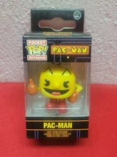 New Funko Pocket Pop! Keychain Pac-Man Vinyl Figure Vaulted Pacman