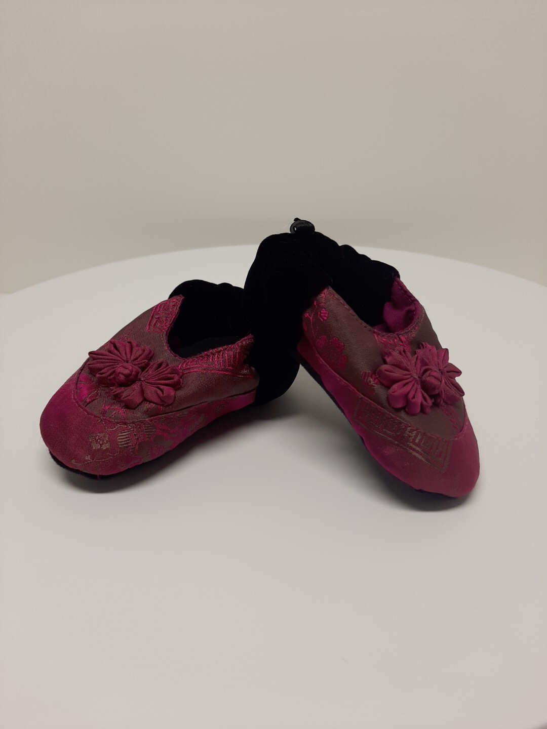 Size 2 Purple Japanese Design Velvet D10