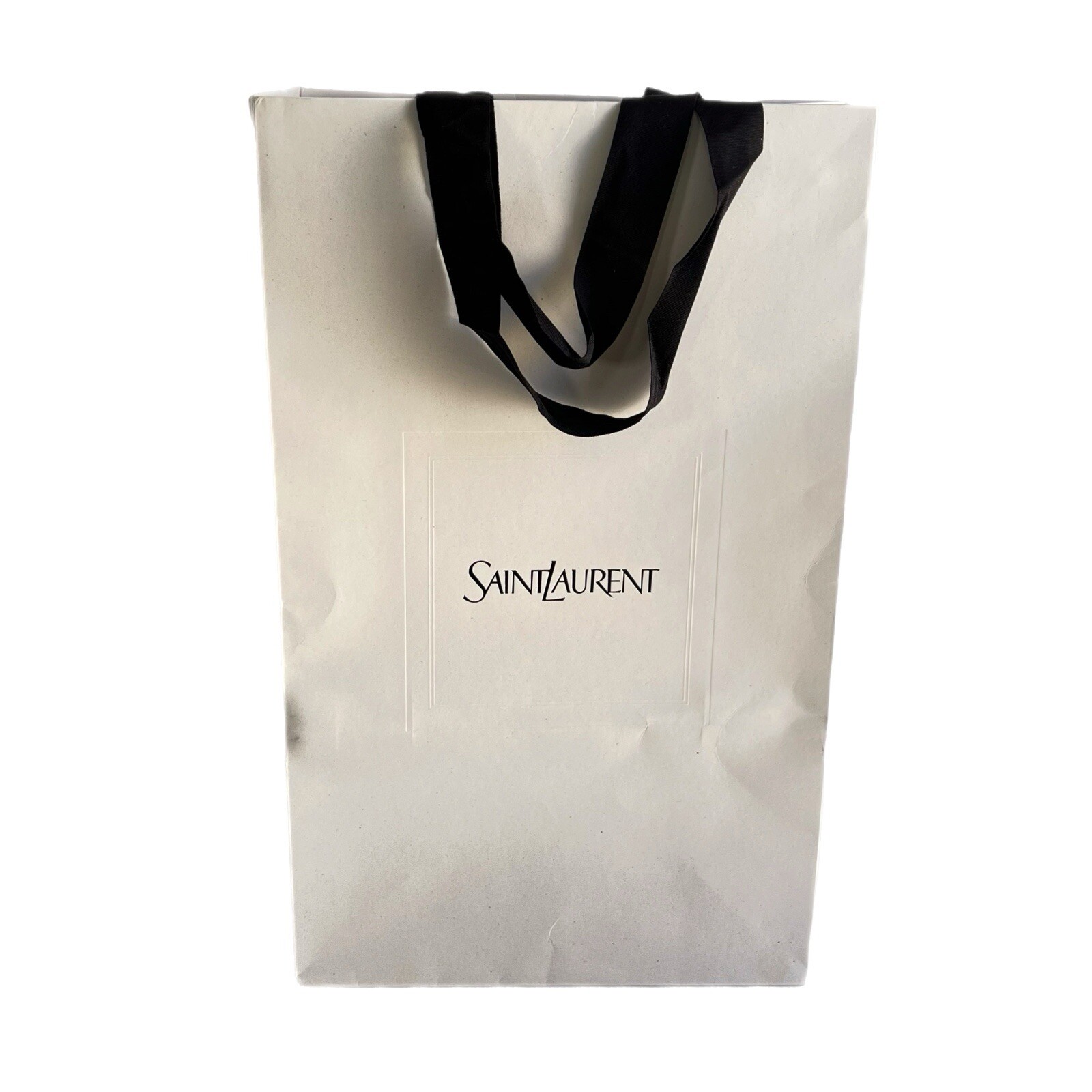Yves Saint Laurent YSL Borsa Regalo Tote Shopping Bag 20 5” X 12 5”