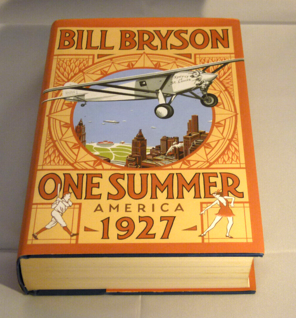 Hardback Copy Bill Bryson One Summer America 1927 BOOK with DJ