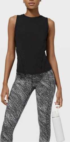 Leggings Lululemon Fast & Free Crop II Nulux 19" en blanco/negro talla EE. UU./2 Reino Unido/6, - Imagen 7 de 12