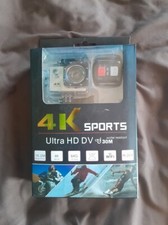 Waterproof 4K Sports Ultra HD DV Camera