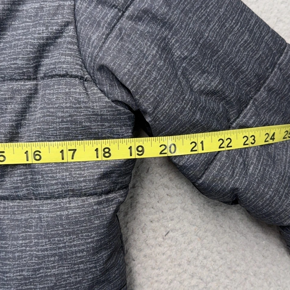 Columbia Omni Heat Jacket Youth Girls XL Gray Full Zip Outdoor Coat Outgrown - Image 3 of 4