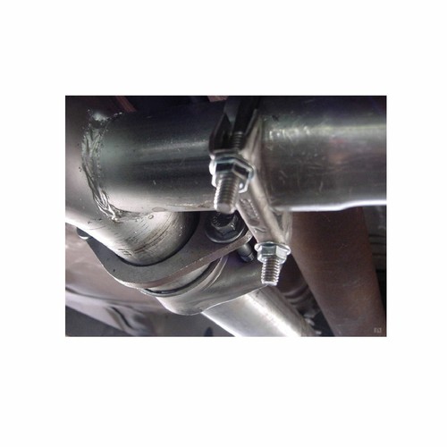 Universal U Bolt Exhaust Clamps, Heavy Duty Clamp with Nuts All Sizes