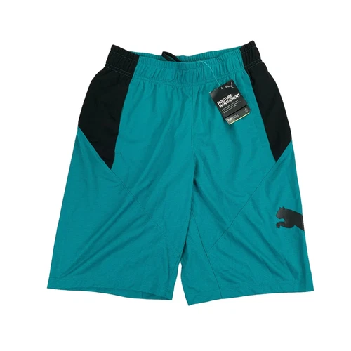 PUMA Men's 10" Moisture Wicking Training Cat Shorts Size Medium - Picture 1 of 2