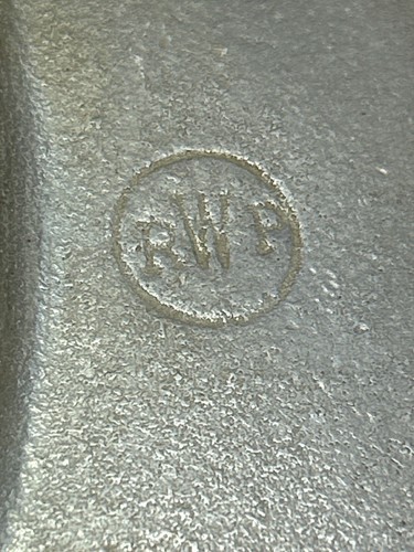 Vintage RWP Wilton Columbia, PA 11” Round Alemetal Dinner Plate (NJL027643) - Picture 5 of 7