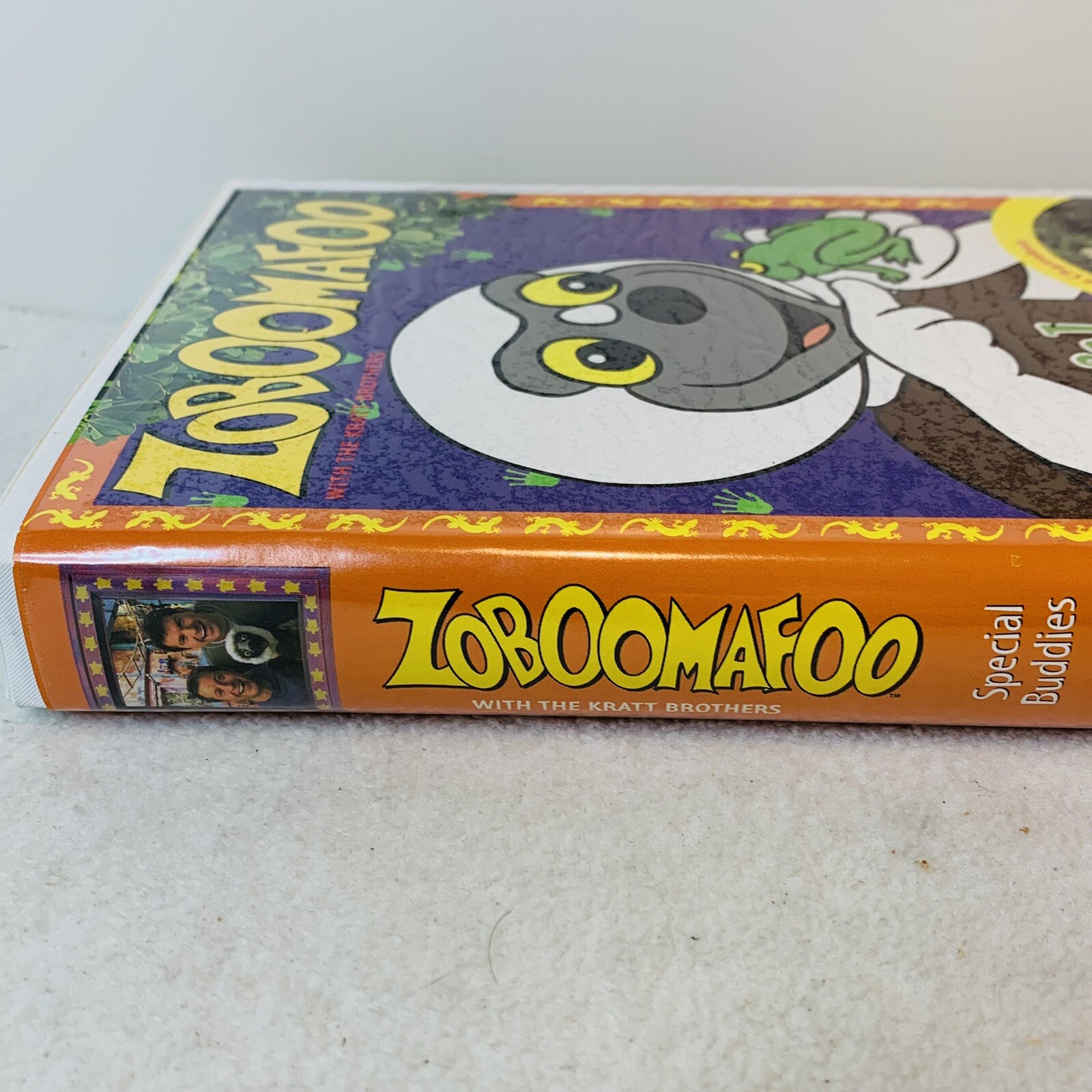 Zoboomafoo Special Buddies VHS Tape 2002 Clamshell Kratt Brothers PBS