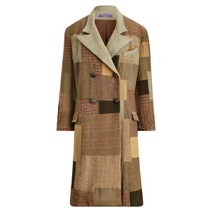 ralph lauren patchwork coat