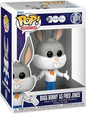 Pop! Animación: Figura Vinilo Funko Warner Bros. 100th Bugs Bunny como Fred Jones