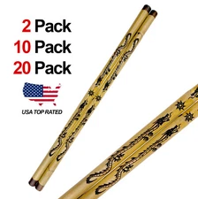 Escrima Sticks 26" 28" Rattan Kali Arnis Dragon Carved 2 pack, 10 pack, 20 pack