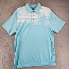 Pga Tour Polo Shirt Mens Large Short Sleeve Athletic Fit Golf Pro Series