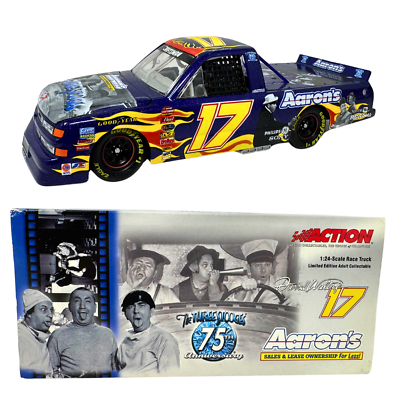 Action Nascar #17 Darrell Waltrip Aarons 3 Stooges Chevy Race