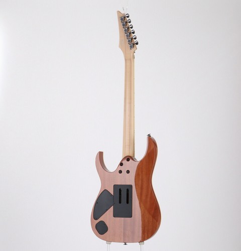 Electric Guitar USED Ibanez RG657MSK Sunset Burst Brown Mahogany Body 24Fret - Picture 7 of 12