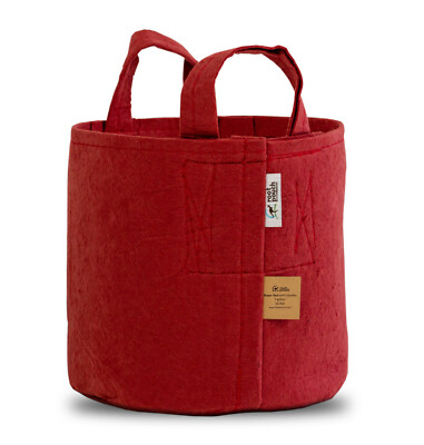 10 Root Pouch Rot (4L - 1 gallon) Geotextil Clever Anzucht Topf Deko Container