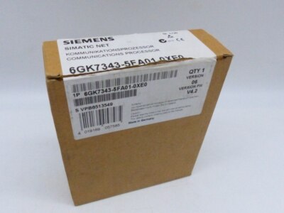 SIEMENS SIMATIC S7 CP 343-5 Profibus 6GK7 343-5FA01-0XE0 ES:6 (6620A)