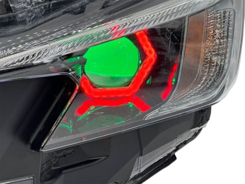 for Subaru Impreza WRX STI Flow series Chasing RGB halo ring Turn Signal LED DRL - Picture 61 of 63