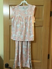 New Carter's Girls Bunny Pajama 3pc Set Easter Toddler 2T,3T,4T,5T