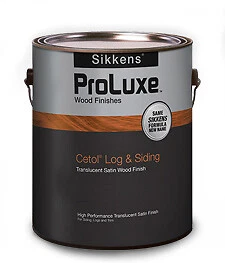 PROLUXE Wood Finish Cetol Log and Siding Transparent Satin Dark Oak Oil-Based 1 gal Dark