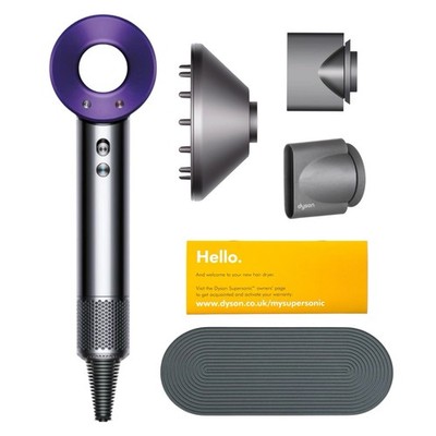 Original Dyson Supersonic  Haartrockner Neu HD01 Komplett Aufsätze Diffusor Voll