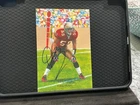 Derrick Brooks Signed Tampa Bay Bucs Goal Line Art Card JSA 4x6  #/5000