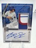 2024 PANINI IMPECCABLE MATT SHAW “ELEGANCE” SILVER RC AUTO/PATCH # 10/25