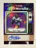 LOUIS LIPPS 2025 Leaf Vivid Football Memories Purple Prismatic AUTO #/7