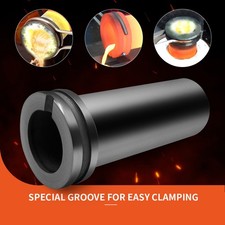 1/2/3KG High Purity Graphite Crucible Gold Silver Scrap Smelting Tool For Melt 