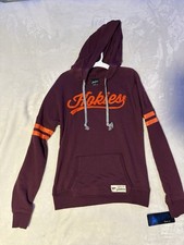 NWT Youth Gen 2 Maroon Long Sleeve Virginia Tech Hokies Size X-Small 0/1 Hoodie