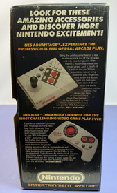 Nintendo NES Action Set CIB Complete Box + Zapper + 3 Games Punch-Out Metroid