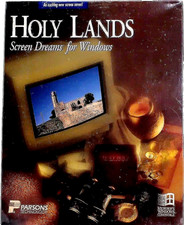 HOLY LANDS Screen Saver Software 3.5 Floppy Parsons Vintage PC NEW Rare