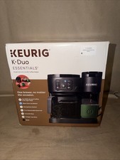 Keurig K Duo Essentials Hot & Iced Single-Serve K-Cup Pod Coffee Maker NEW.READ