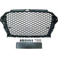 KüHlergrill KüHlergitter Schwarz FüR Audi A3 Sportback 8VA 8VF