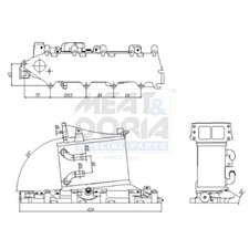 Ladeluftkühler MEAT & DORIA 995083 für VW GOLF 7 Variant BA5 BV5 5G1 BQ1 BE1 BE2