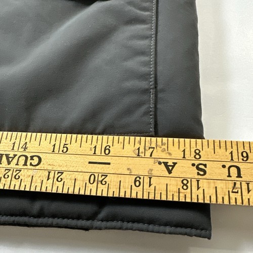 Patagonia Boys Jacket Snap Button Sherpa Lined Infurno Charcoal Gray L-12 #0441 - Picture 21 of 24