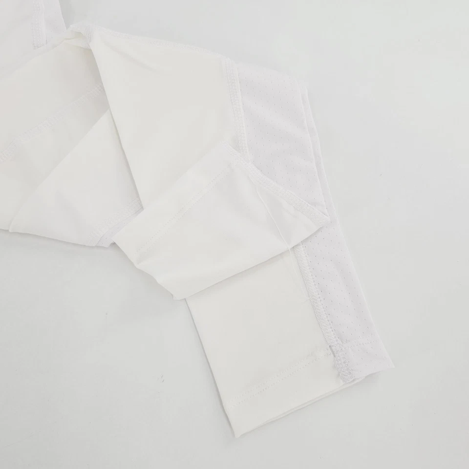 Adidas Techfit Long Tights Training Mens MEDIUM M White Active Aeroready NEW - Image 2 of 4