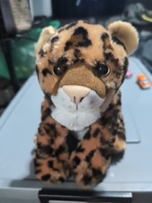 Wild Republic Jaguar Cub Stuffed Animal 12" Plush Cheetah Leopard Cuddlekins