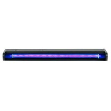 adj Products UVLED 24 LED 2 ft Blacklight Tube and 24 Inch Pack of 1 , Black