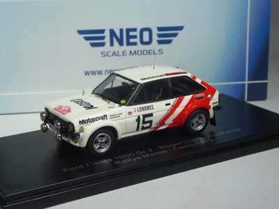 (KI-07-42) Neo Scale Models 45381 Ford Fiesta 1600 Rallye Monte Carlo, 1:43 OVP
