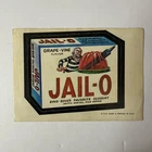 JAIL-O DESSERT Grape Vine Wacky Packages Topps 1st Series 1973 EX- Tan back