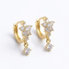 18K Gold-Plated Stainless Steel Luxury Earrings Women's-NON TARNISH (14)