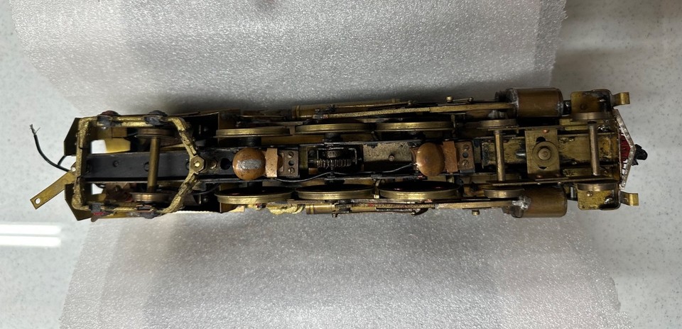 O Scale 3 Rail Unbranded Brass 4-6-4 Cab #268 Steam Engine Used | eBay