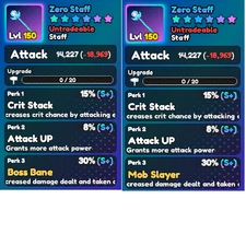 ROBLOX - World Zero - Staffs